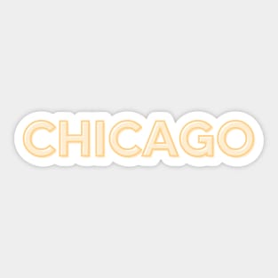 Chicago - The Windy City Sticker